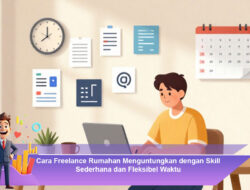 Cara Freelance Rumahan Menguntungkan dengan Skill Sederhana dan Fleksibel Waktu