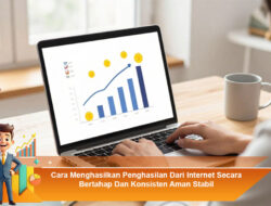 Cara Menghasilkan Penghasilan Dari Internet Secara Bertahap Dan Konsisten Aman Stabil