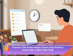 Freelance Side Hustle dengan Sistem Kerja Asinkron Cocok untuk Jadwal Tidak Tetap