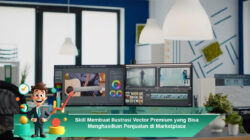Skill Membuat Ilustrasi Vector Premium yang Bisa Menghasilkan Penjualan di Marketplace