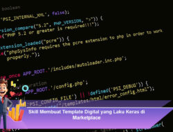 Skill Membuat Template Digital yang Laku Keras di Marketplace