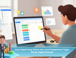 Cara Dapat Uang Online dari Jasa Pengelolaan Tugas Harian Digital Remote