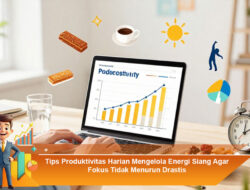 Tips Produktivitas Harian Mengelola Energi Siang Agar Fokus Tidak Menurun Drastis