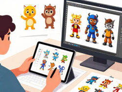 Skill Desain Karakter untuk Maskot Perusahaan dan Game